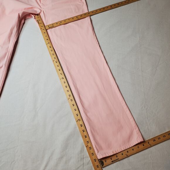 Bonobos Men's Size 34X34 Chino Pant Straight Leg Pink - Picture 3 of 7